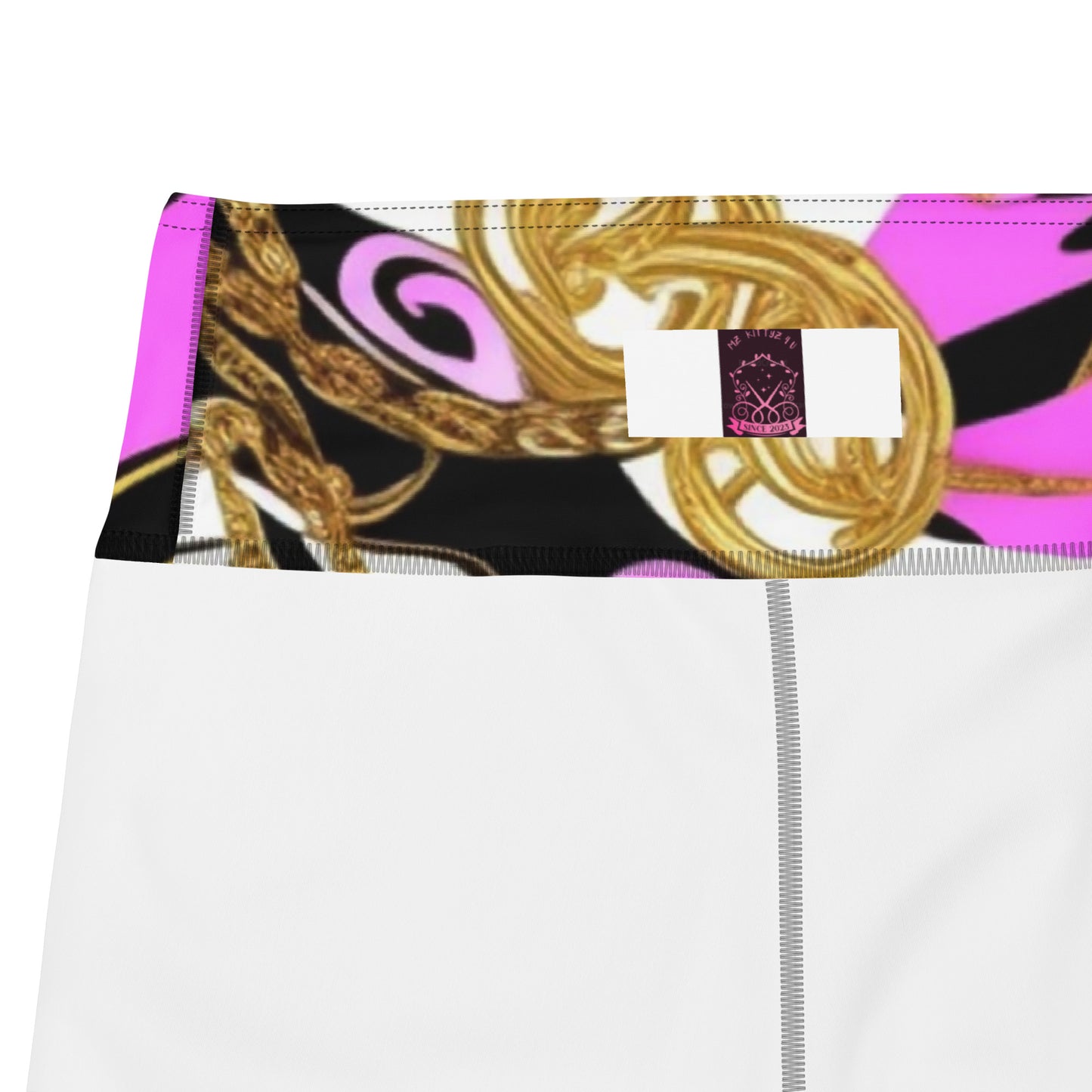 Nx Pink & Black Signature Yoga Leggings