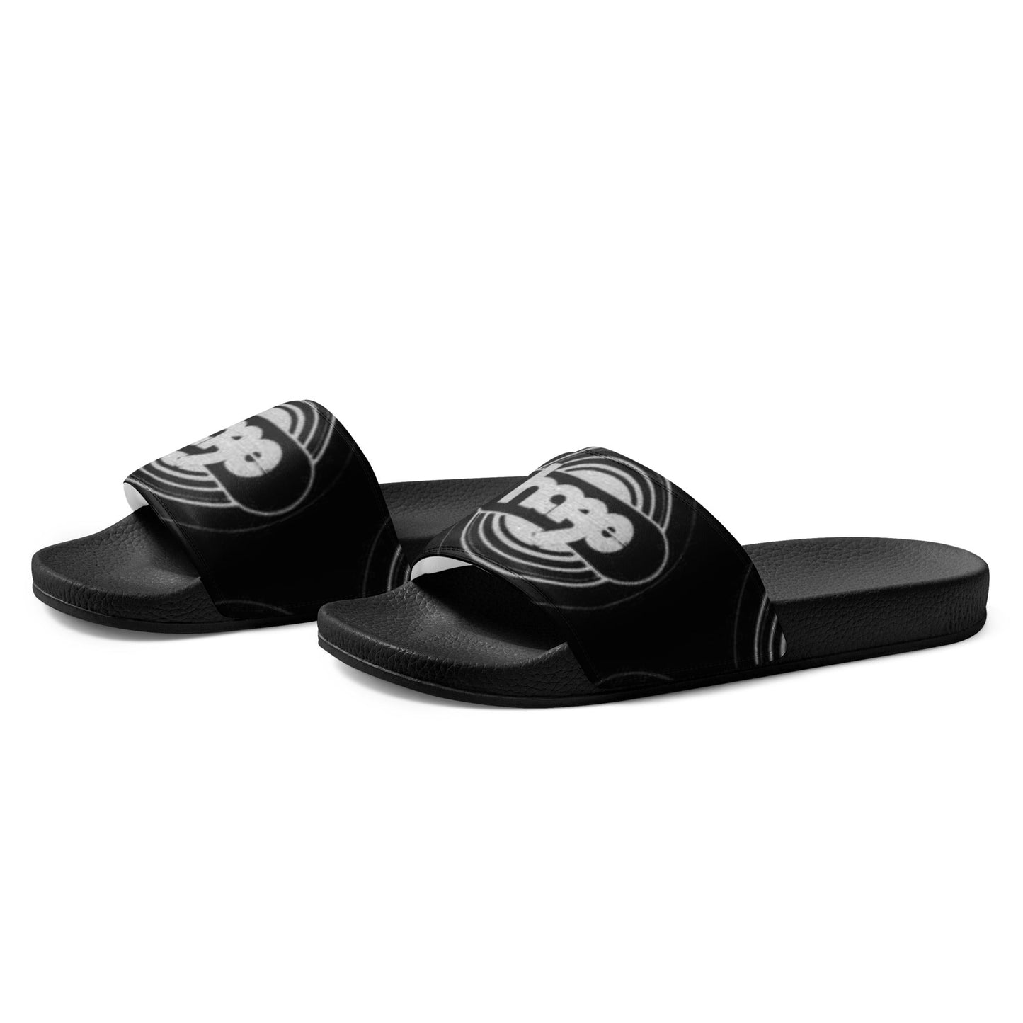 Front haze logo Women's slides Slides #MzKittyz #NikkiDKatArt