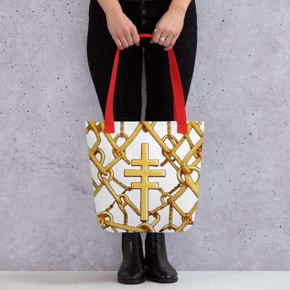 Front Gospel Key Chain Tote bag #MzKittyz #NikkiDKatArt
