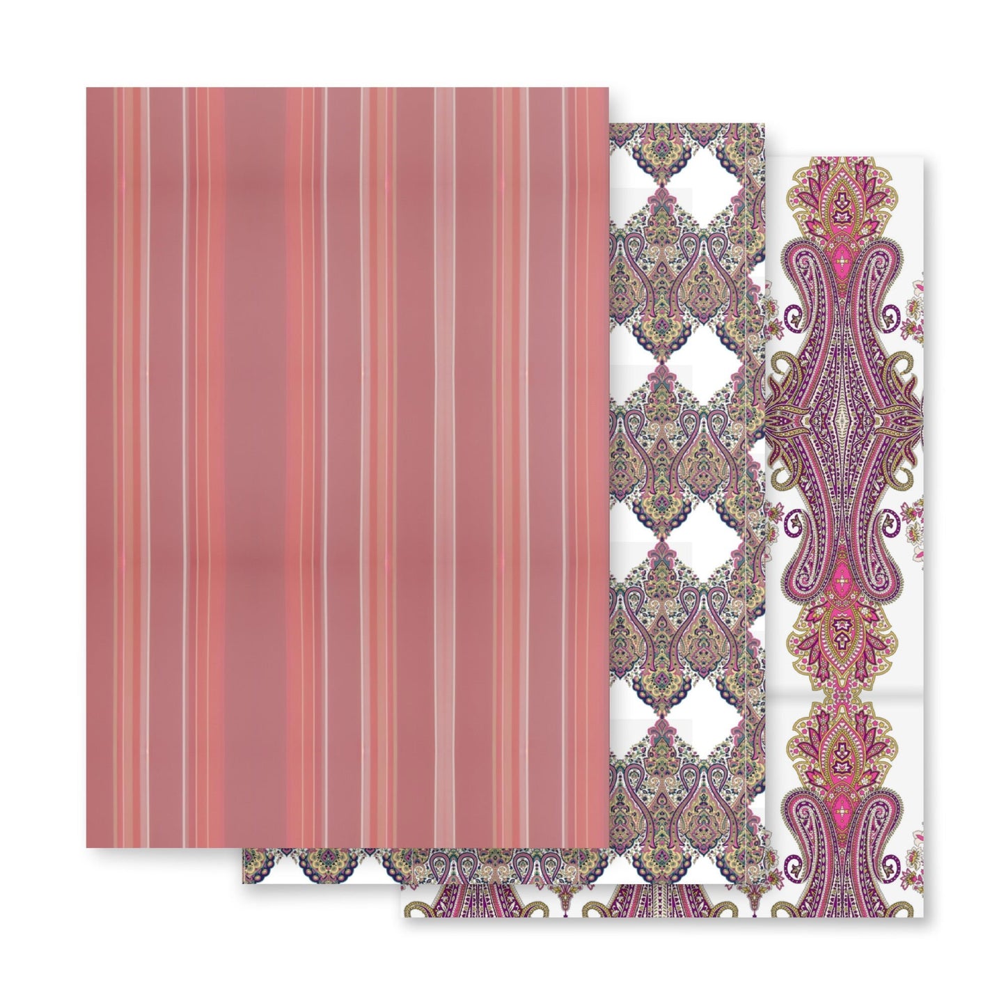 Front Lacie Lace Distinguished Wrapping paper sheets #MzKittyz #NikkiDKatArt