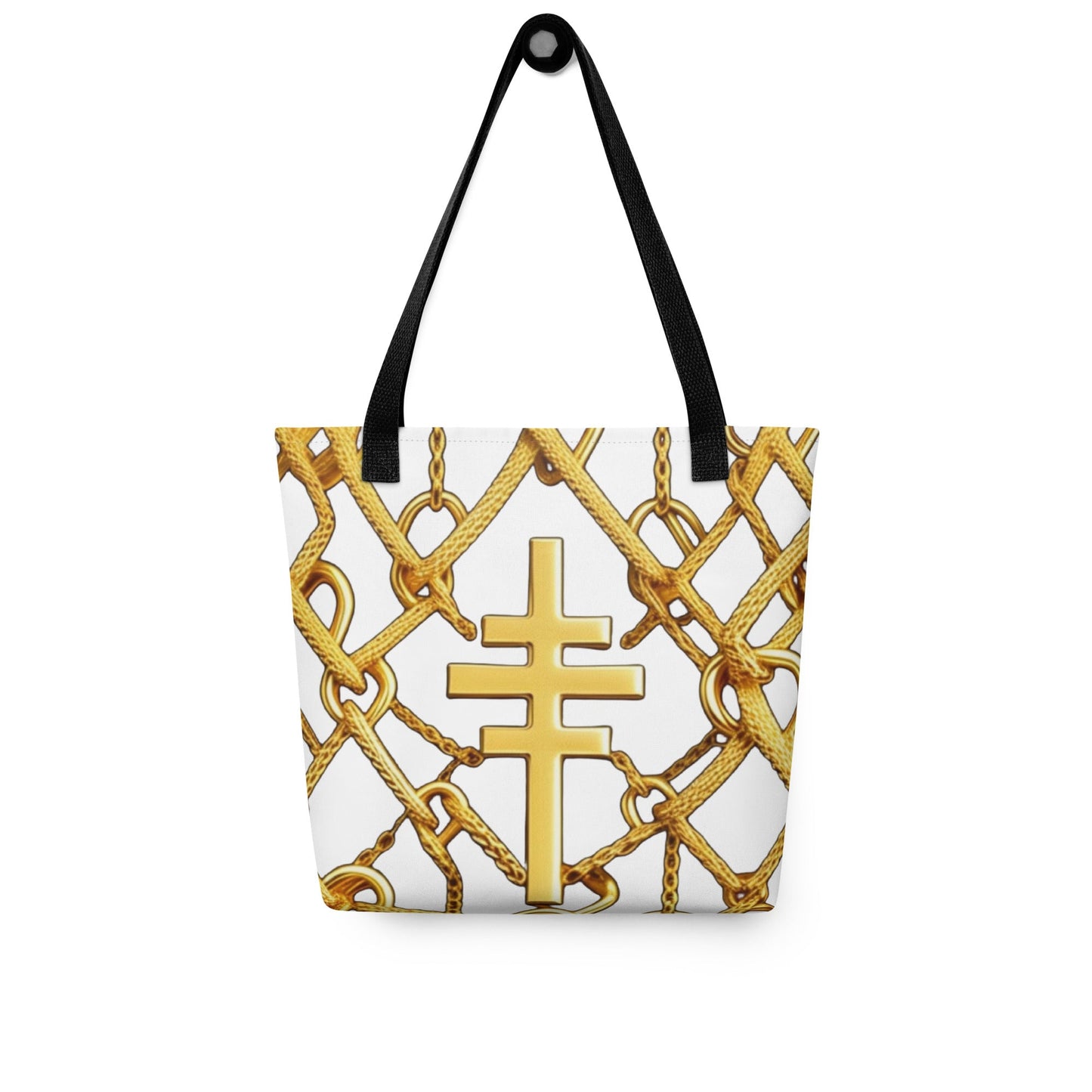 Front Gospel Key Chain Tote bag #MzKittyz #NikkiDKatArt