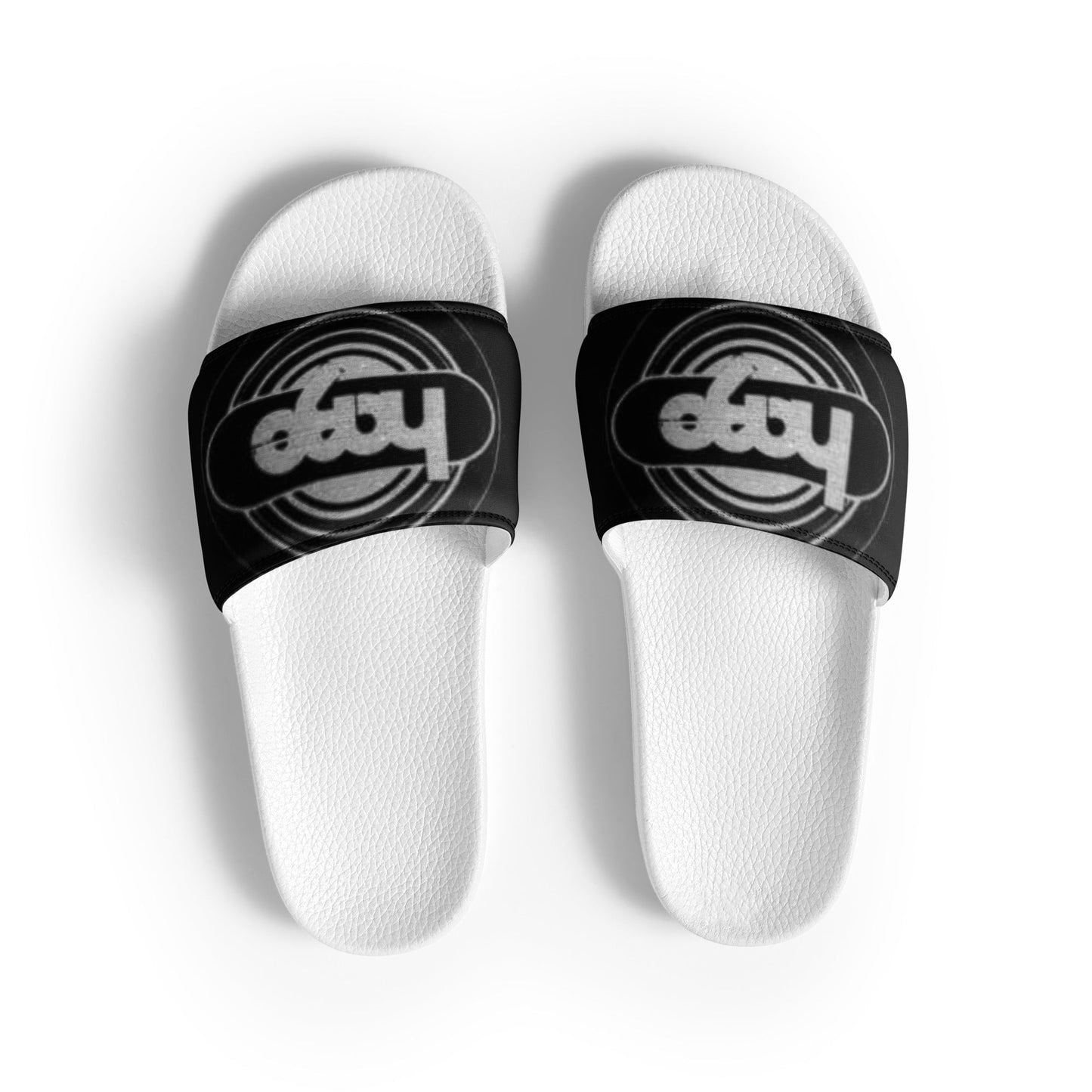 Front haze logo Women's slides Slides #MzKittyz #NikkiDKatArt