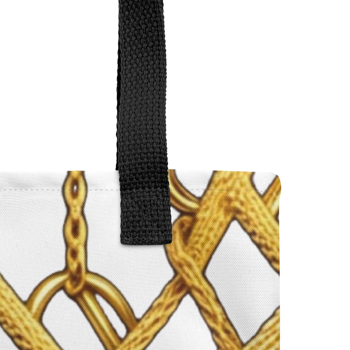 Front Gospel Key Chain Tote bag #MzKittyz #NikkiDKatArt