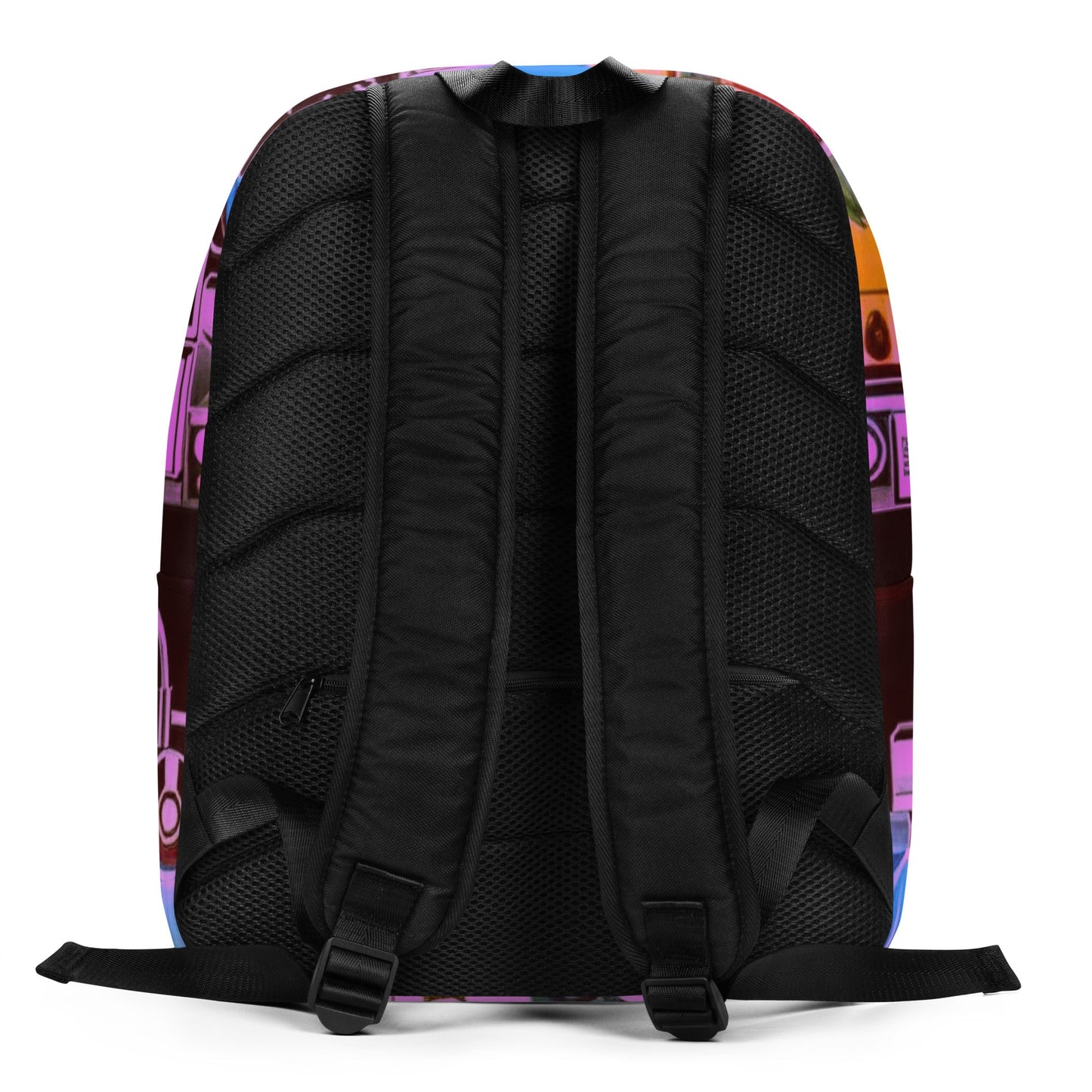 Front Dj Pop Life Minimalist Backpack Minimalist #MzKittyz #NikkiDKatArt