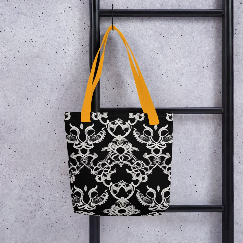 Front Venetian Lacie Lace Tote Bag Tote #MzKittyz #NikkiDKatArt