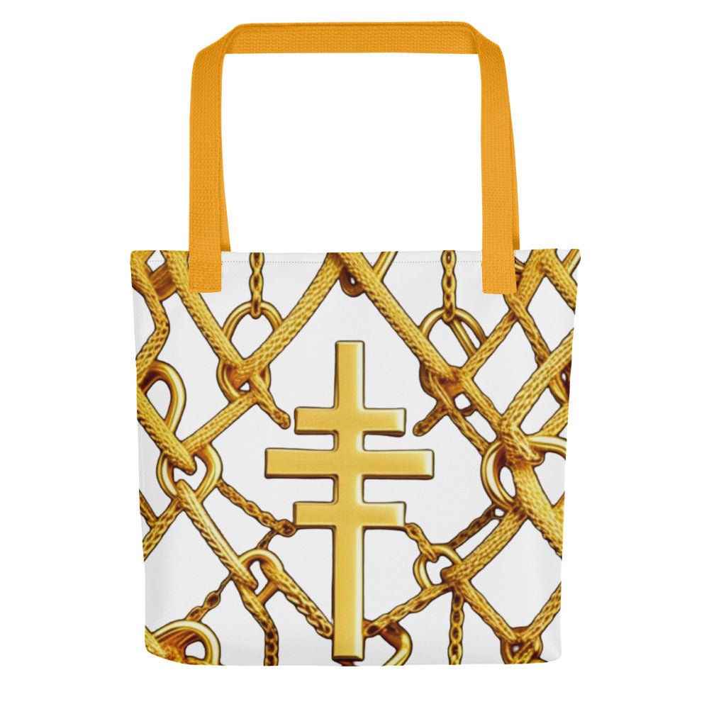 Front Gospel Key Chain Tote bag #MzKittyz #NikkiDKatArt