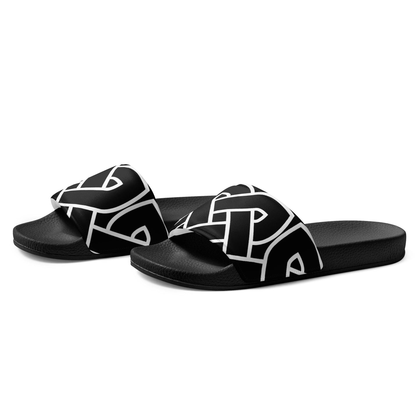 Front Celtic Knot Women's slides #MzKittyz #NikkiDKatArt