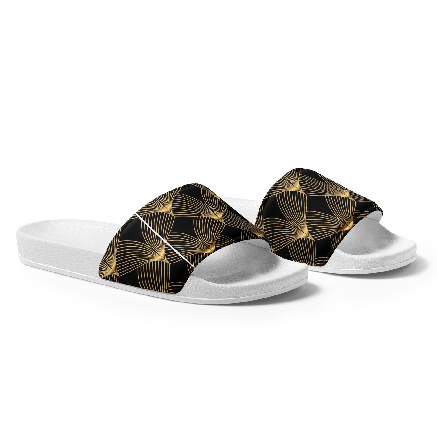 Front Women's slides #MzKittyz #NikkiDKatArt