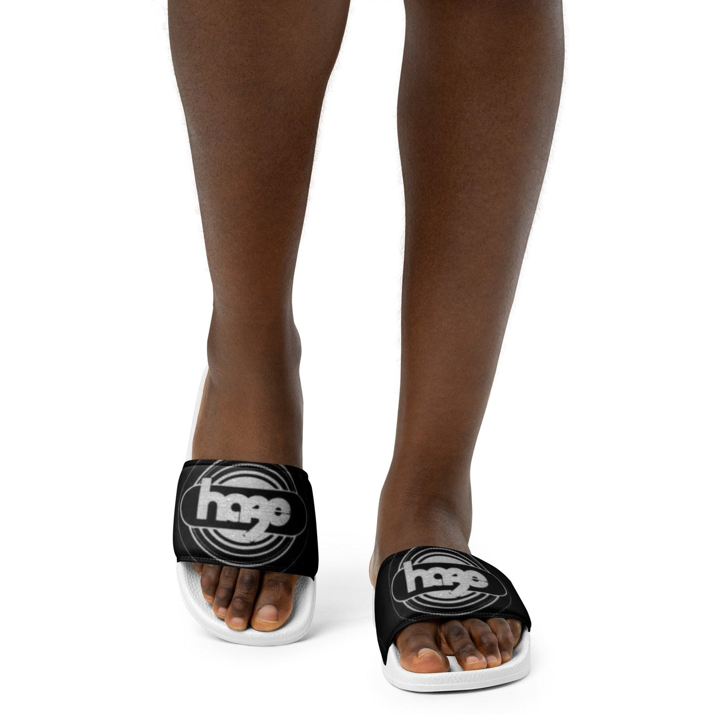 Front haze logo Women's slides Slides #MzKittyz #NikkiDKatArt