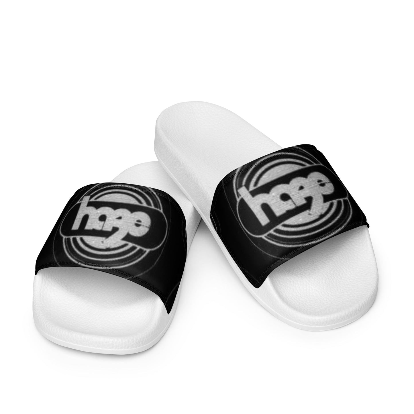 Front haze logo Women's slides Slides #MzKittyz #NikkiDKatArt