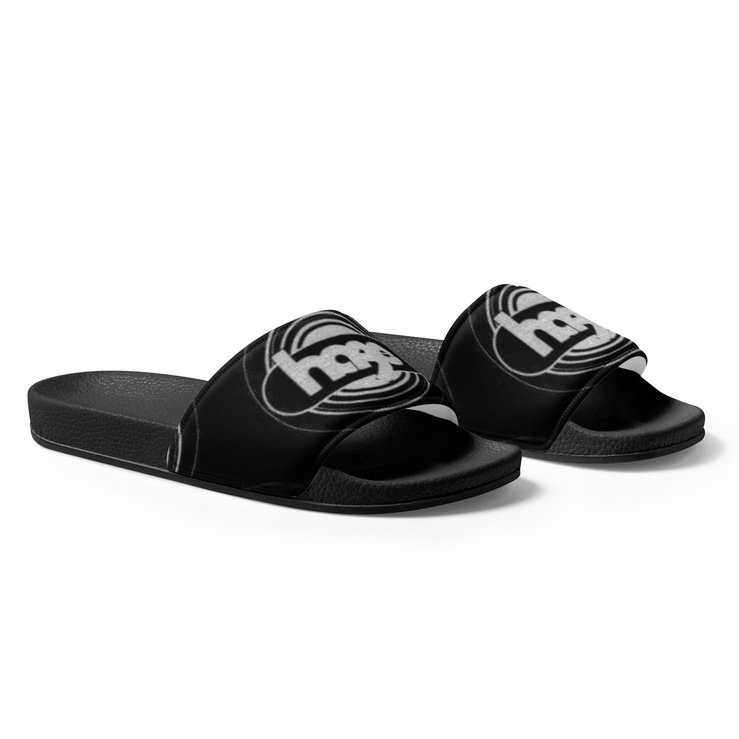 Front haze logo Women's slides Slides #MzKittyz #NikkiDKatArt