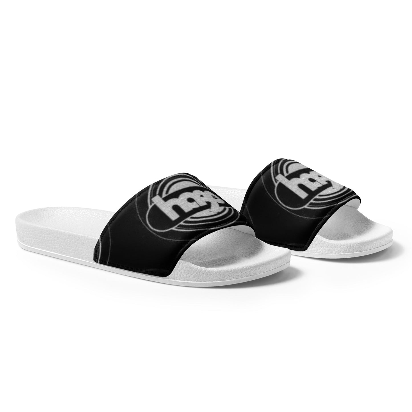 Front haze logo Women's slides Slides #MzKittyz #NikkiDKatArt