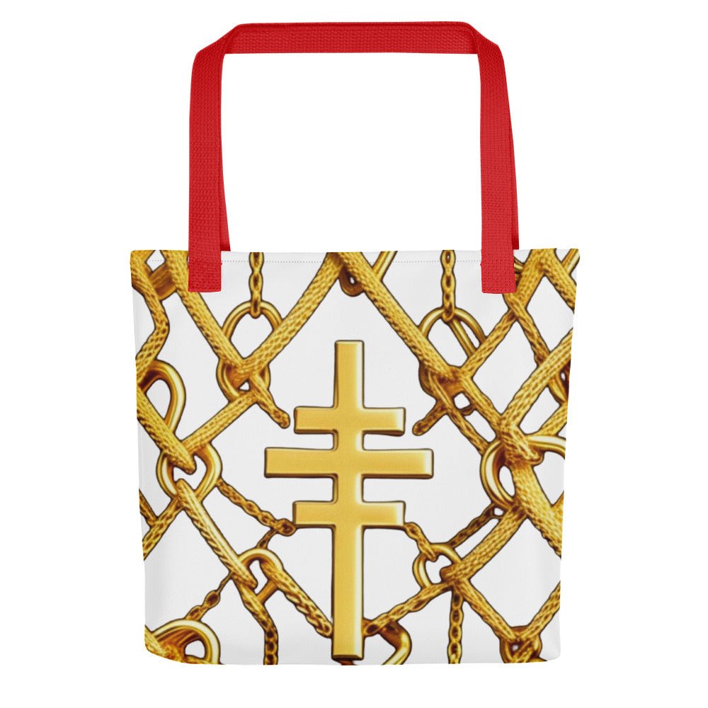 Front Gospel Key Chain Tote bag #MzKittyz #NikkiDKatArt