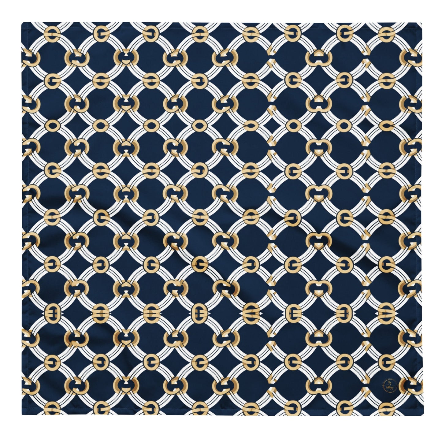 Front Boat Chain One Design - 3sizes- print Bandana - SPF 50+ #MzKittyz #NikkiDKatArt