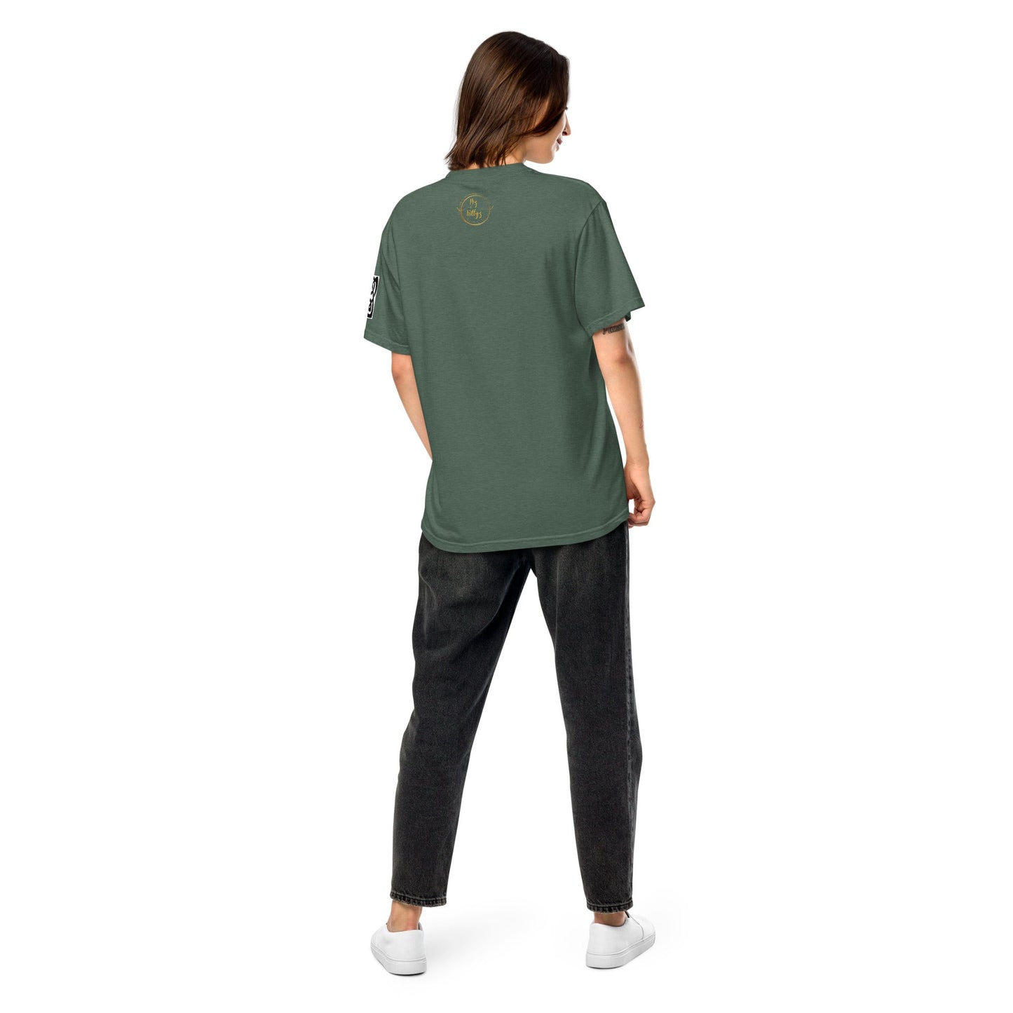 Front Celtic Knot Unisex garment-dyed Heavyweight T-shirt - 100% Cotton - up to 4XL #MzKittyz #NikkiDKatArt