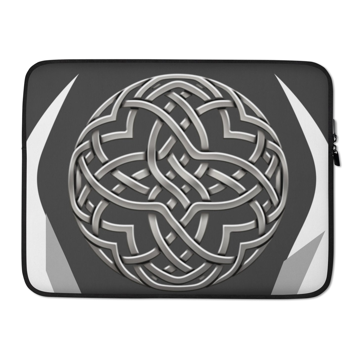 Front Celtic Protection Knot Geo Design Laptop Sleeve | 2 sizes Laptop Sleeve #MzKittyz #NikkiDKatArt