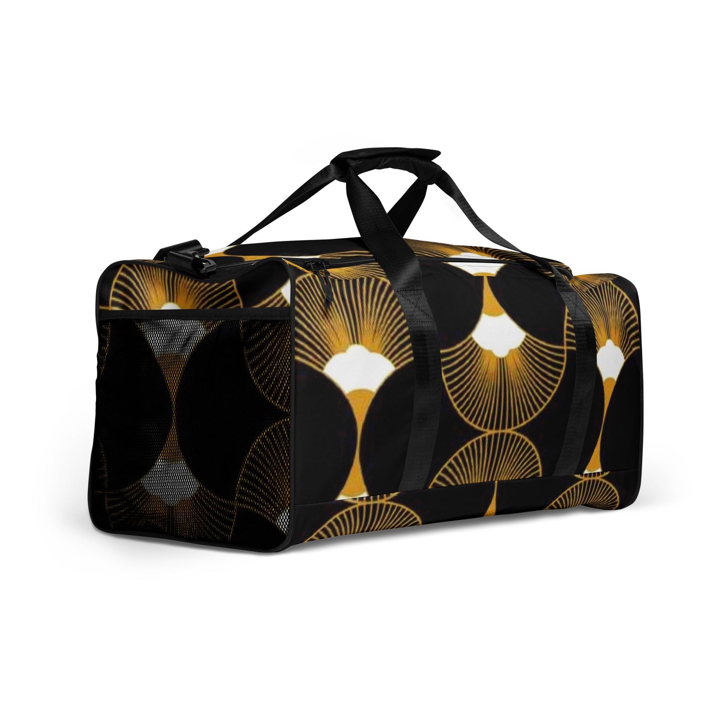 Front Deco Art Fan Design - Duffle Bag #MzKittyz #NikkiDKatArt