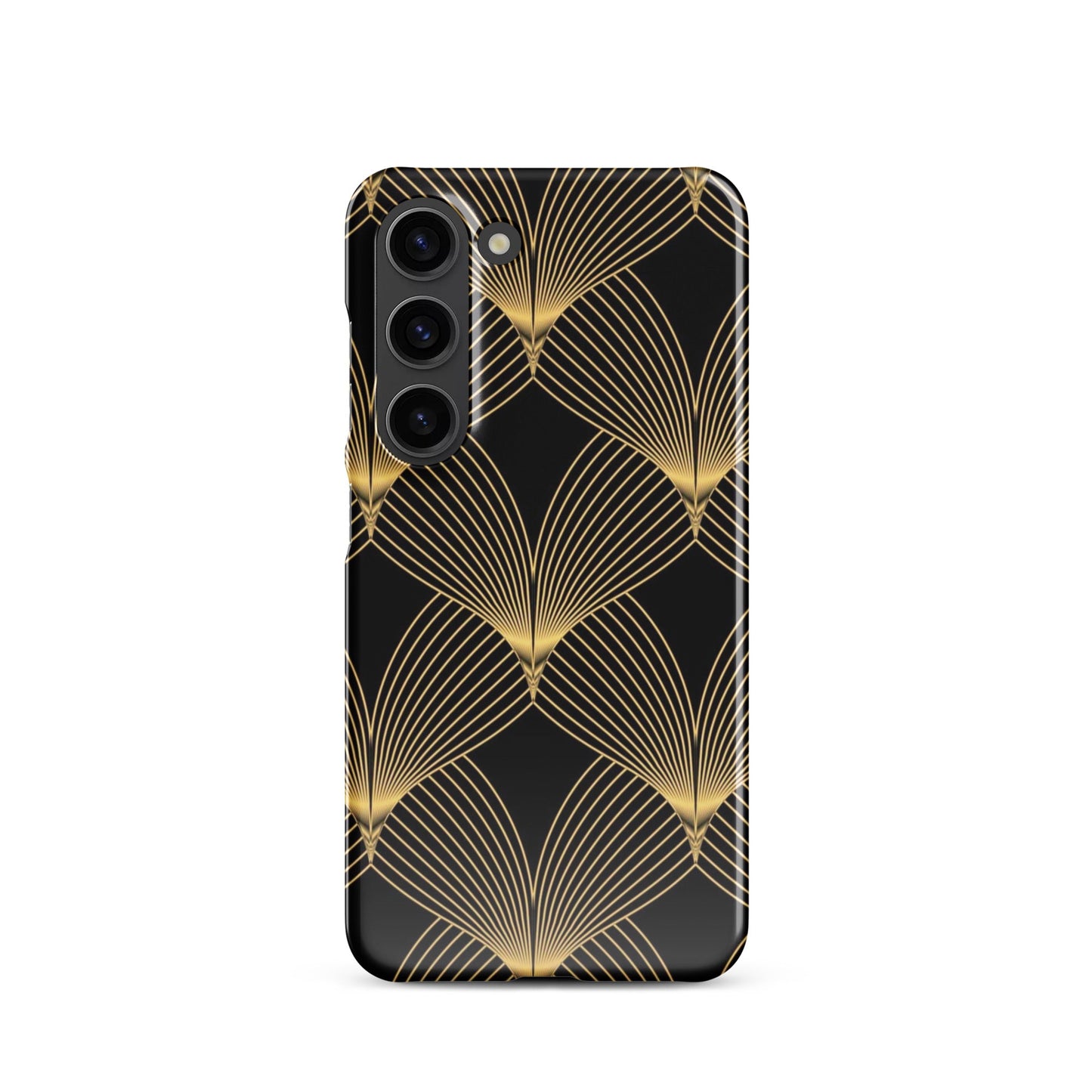 Front DECO ART Signature Snap Case for Samsung® Galaxy Samsung Galaxy - Snap #MzKittyz #NikkiDKatArt