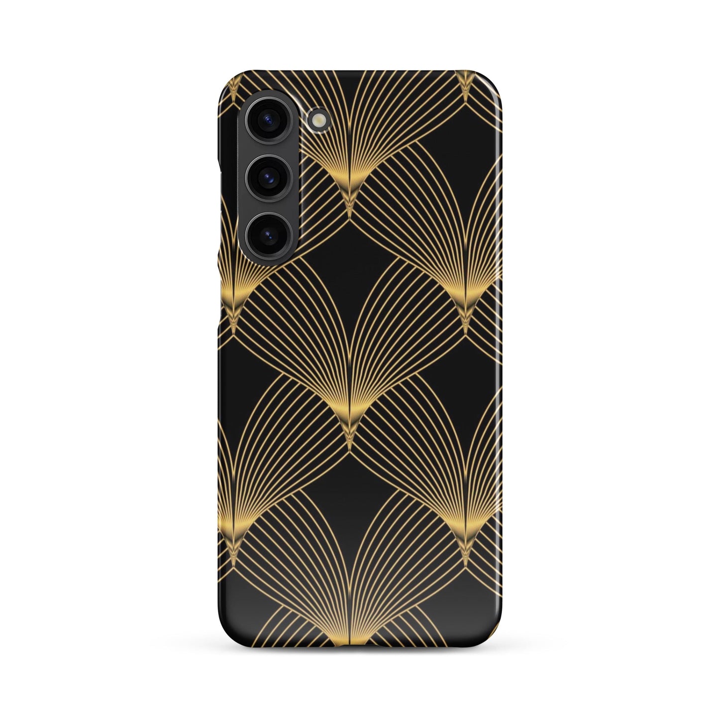 Front DECO ART Signature Snap Case for Samsung® Galaxy Samsung Galaxy - Snap #MzKittyz #NikkiDKatArt
