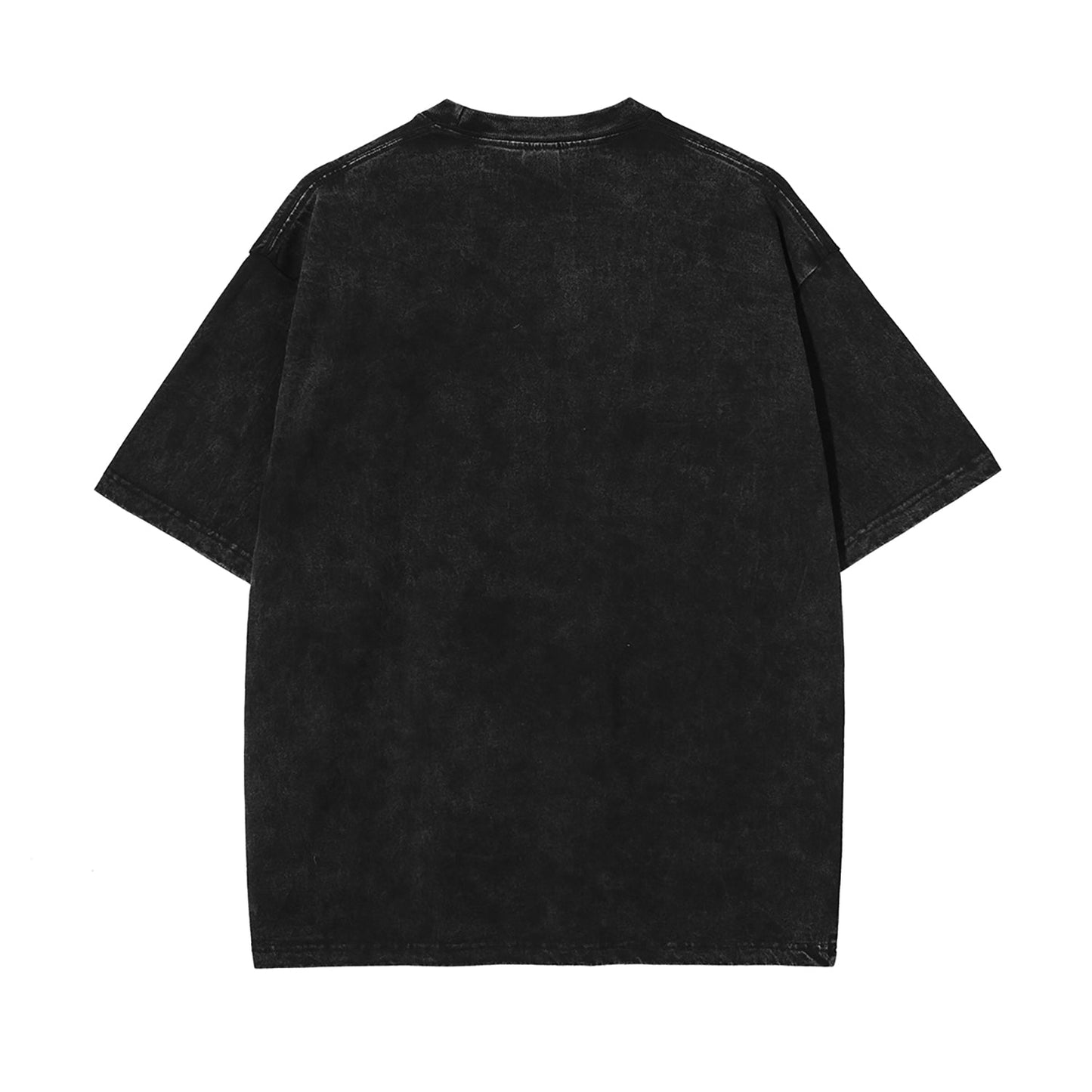 Front Rain Music Dj Kittyz - Streetwear Unisex Oversized Snow Wash T-Shirt | Up to 2XL - 7 colors - Front & Back Print #MzKittyz #NikkiDKatArt