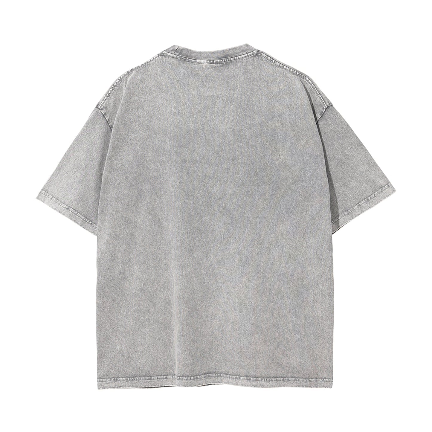 Front Rain Music Dj Kittyz - Streetwear Unisex Oversized Snow Wash T-Shirt | Up to 2XL - 7 colors - Front & Back Print #MzKittyz #NikkiDKatArt