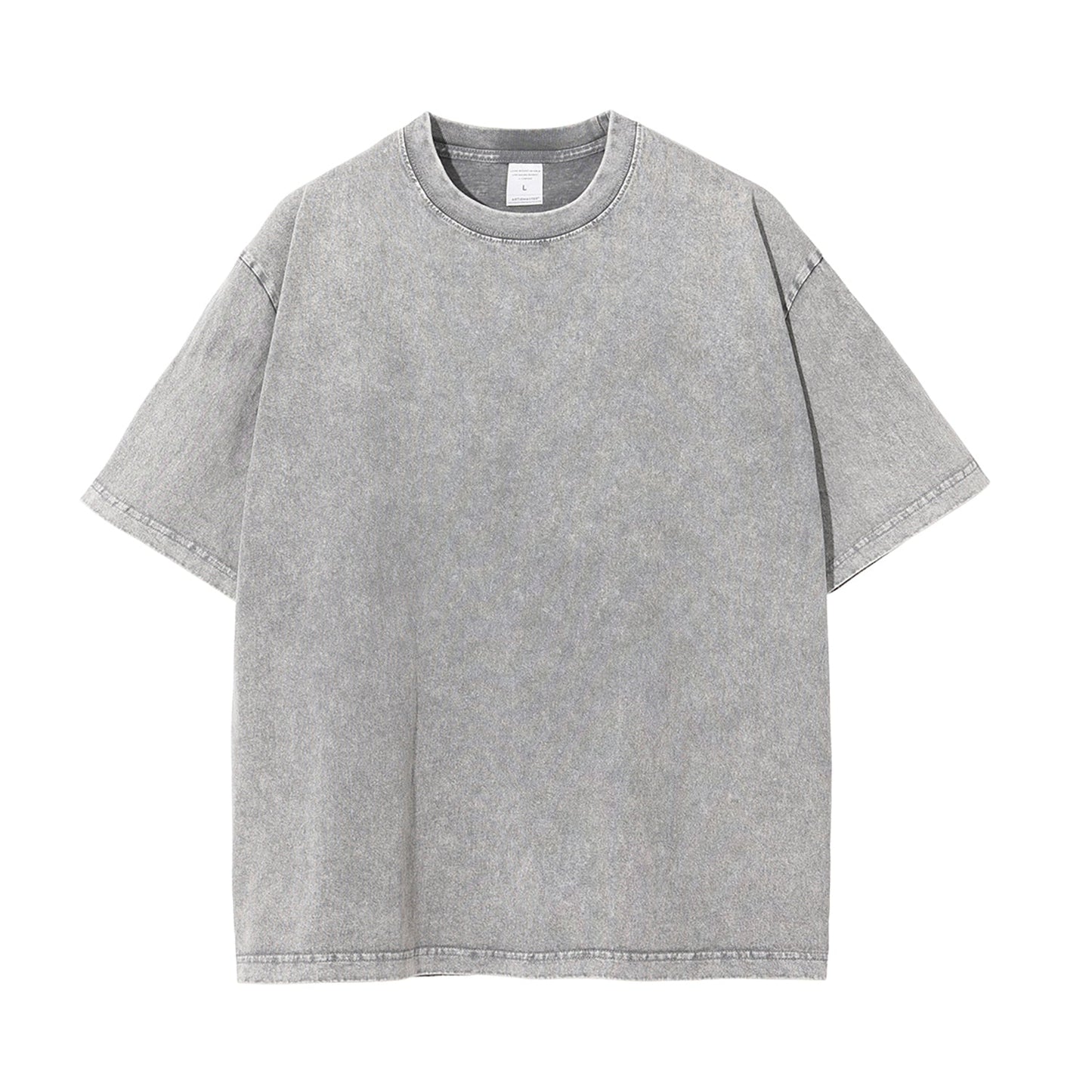 Front Rain Music Dj Kittyz - Streetwear Unisex Oversized Snow Wash T-Shirt | Up to 2XL - 7 colors - Front & Back Print #MzKittyz #NikkiDKatArt