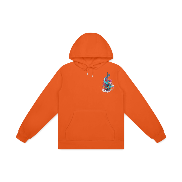 hoodie,unisex,nikkidkatart,mzkittyz,black,white,pink,blue,babyblue,orange,yellow,sweatshirt,pocket,designs,cotton,drawstring,longsleeve,music,trebleclef,popart,MOQ1,Delivery days 5