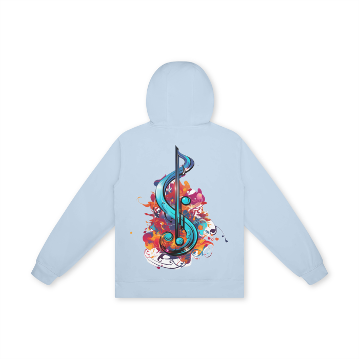 hoodie,unisex,nikkidkatart,mzkittyz,black,white,pink,blue,babyblue,orange,yellow,sweatshirt,pocket,designs,cotton,drawstring,longsleeve,music,trebleclef,popart,MOQ1,Delivery days 5