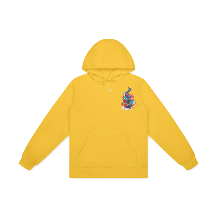 hoodie,unisex,nikkidkatart,mzkittyz,black,white,pink,blue,babyblue,orange,yellow,sweatshirt,pocket,designs,cotton,drawstring,longsleeve,music,trebleclef,popart,MOQ1,Delivery days 5