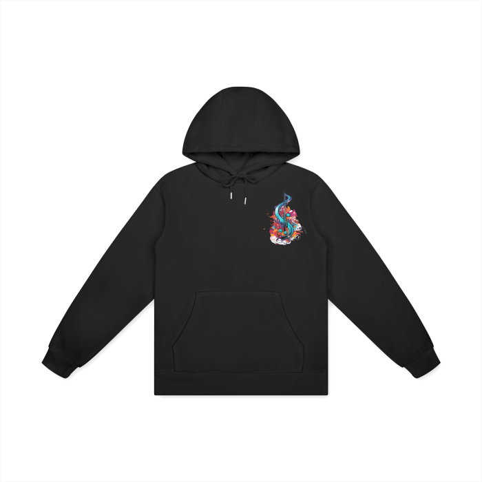 hoodie,unisex,nikkidkatart,mzkittyz,black,white,pink,blue,babyblue,orange,yellow,sweatshirt,pocket,designs,cotton,drawstring,longsleeve,music,trebleclef,popart,MOQ1,Delivery days 5