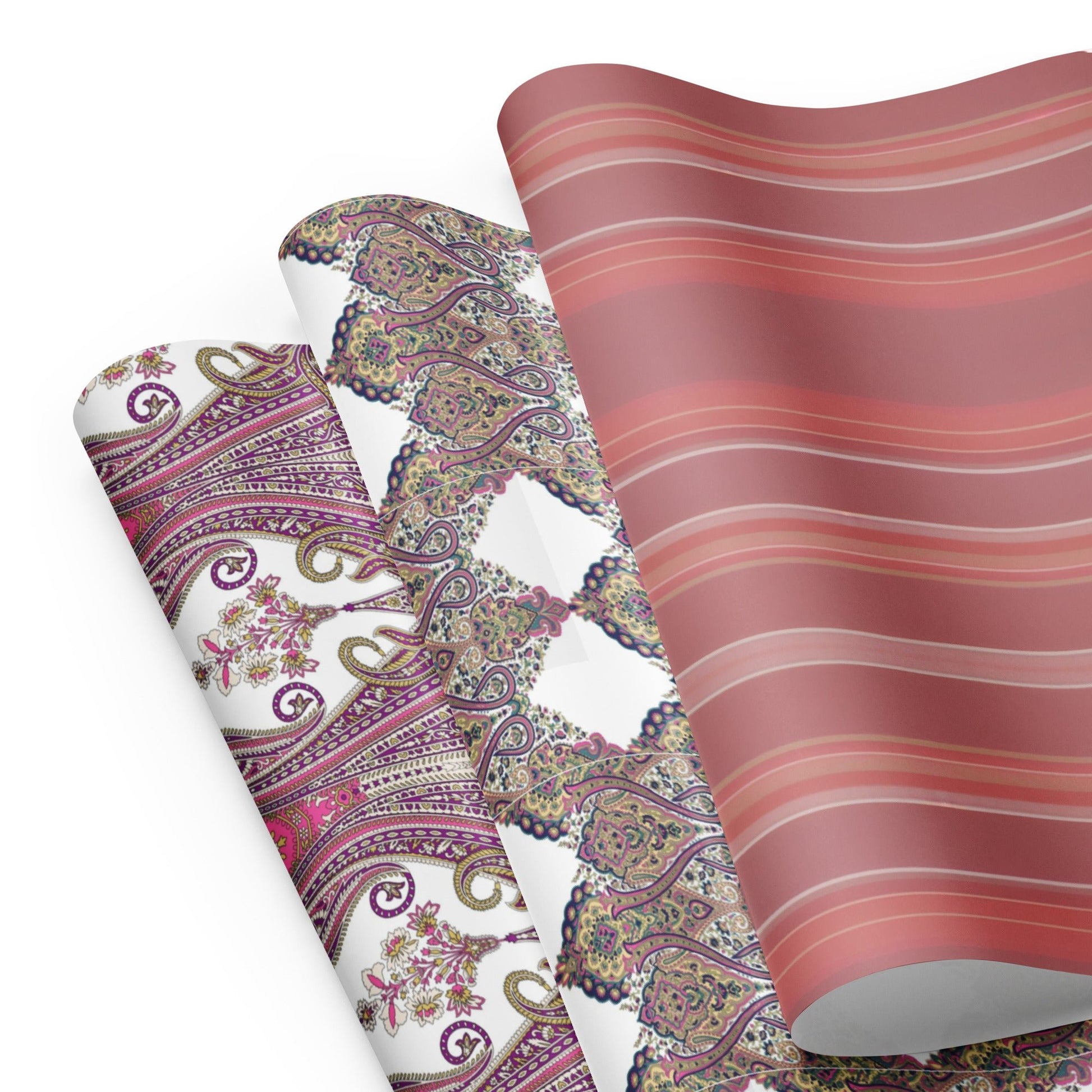 Front Lacie Lace Distinguished Wrapping paper sheets #MzKittyz #NikkiDKatArt