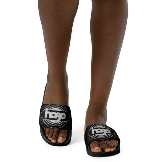 Front haze logo Women's slides Slides #MzKittyz #NikkiDKatArt