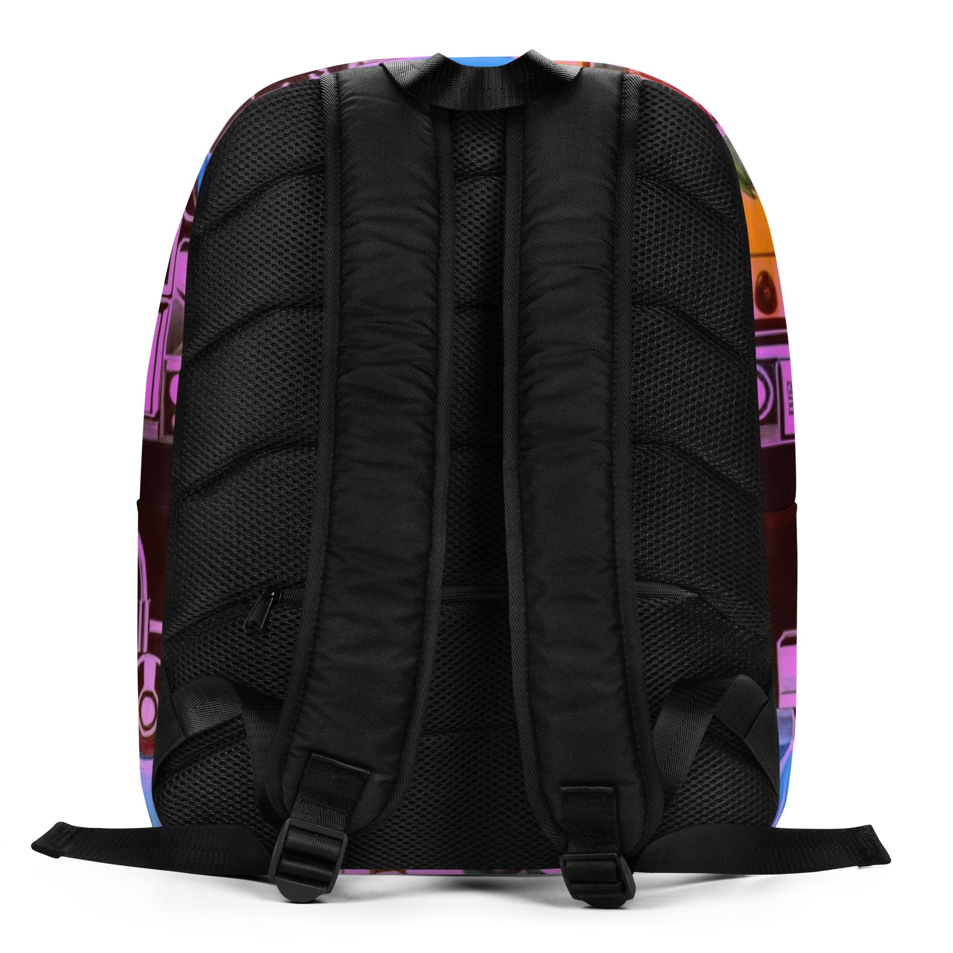 Front Dj Pop Life Minimalist Backpack Minimalist #MzKittyz #NikkiDKatArt