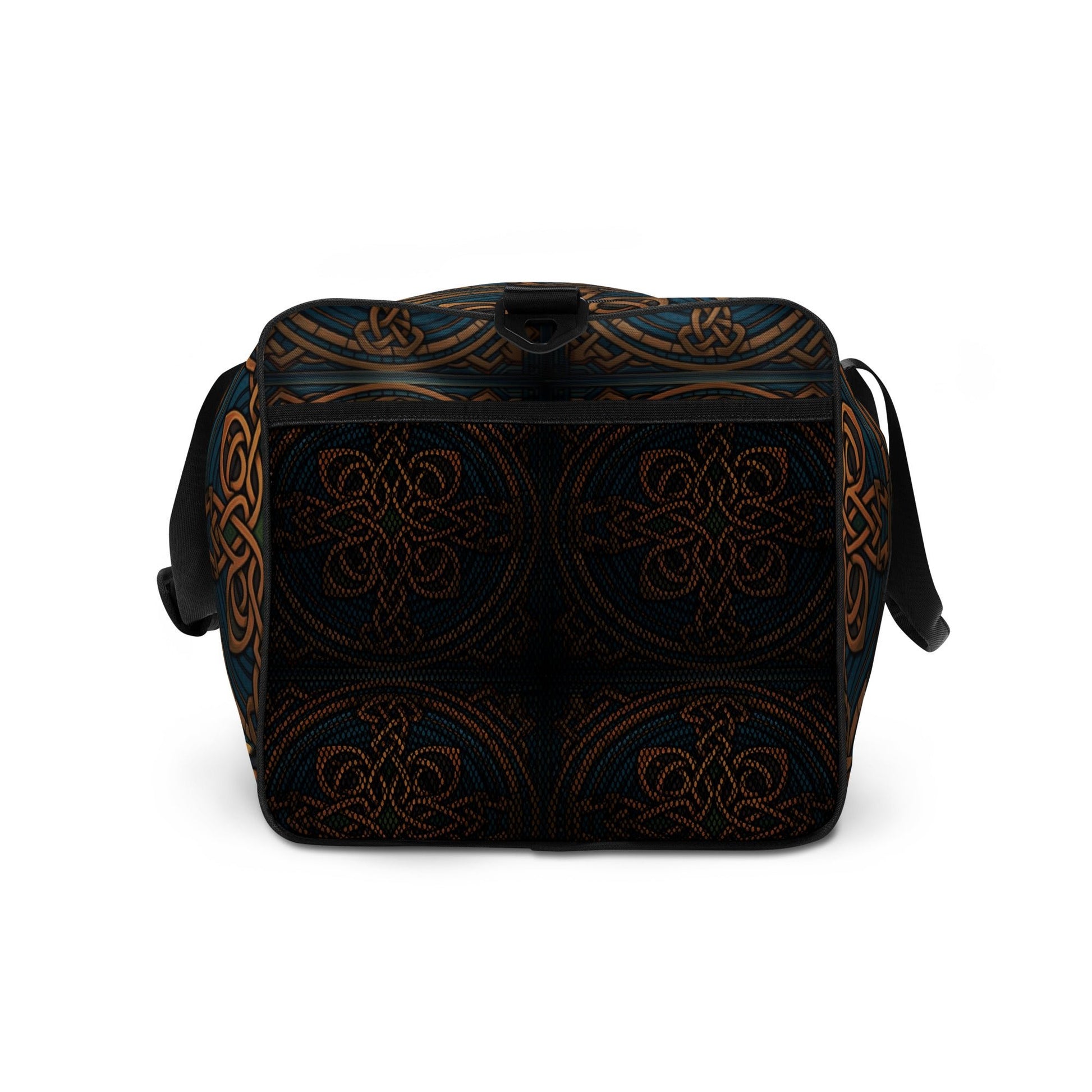 Front Celtic Deep Duffel Bag Duffle #MzKittyz #NikkiDKatArt