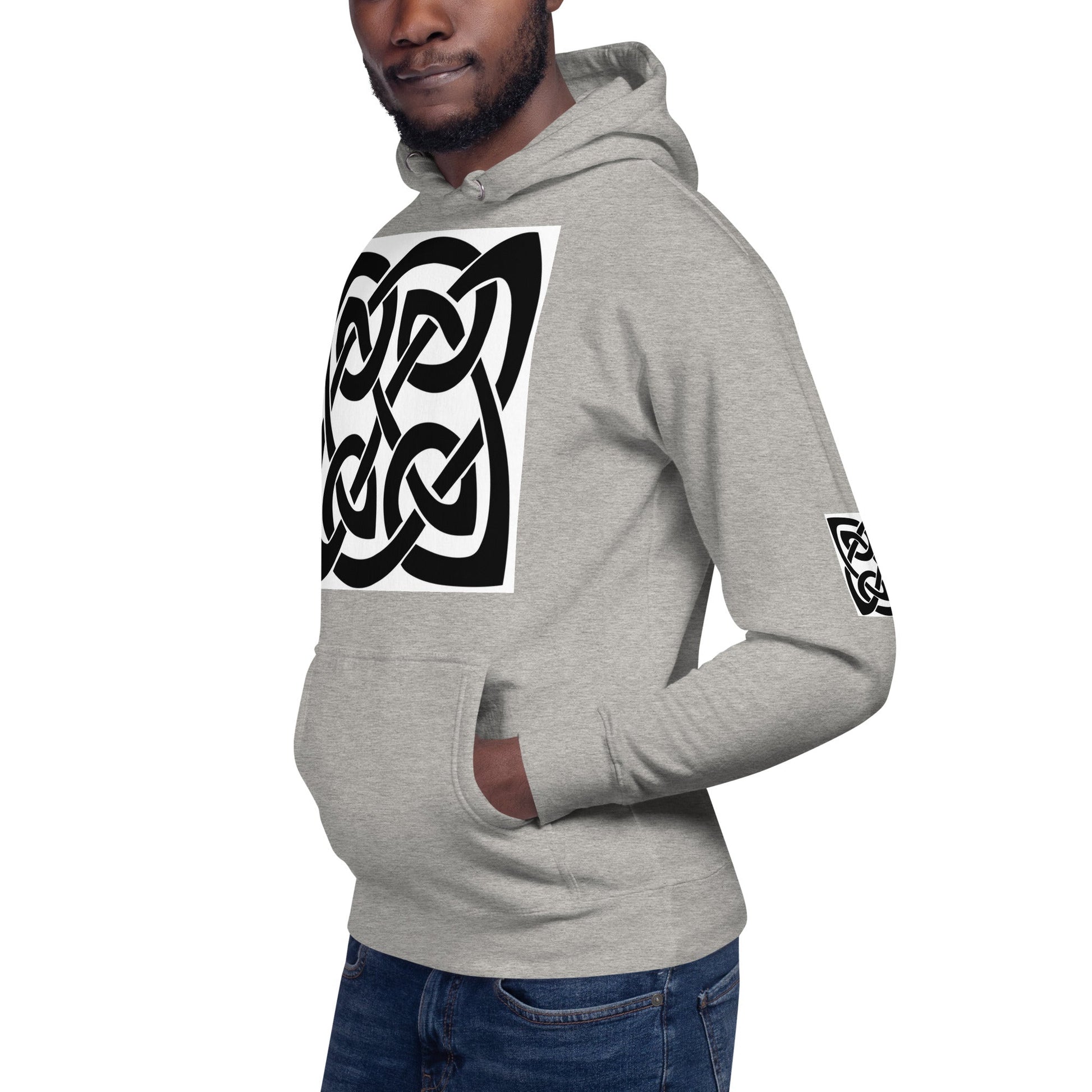 Front Celtic Knot Unisex Hoodie Hoodie #MzKittyz #NikkiDKatArt