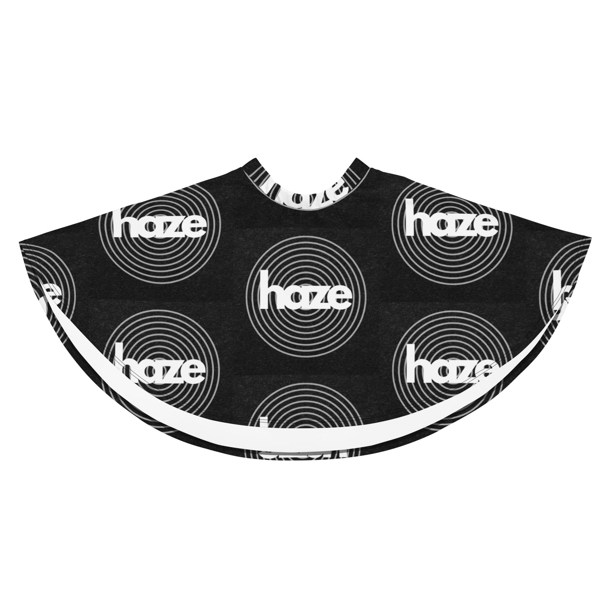 Front haze logo Womens Skater Skirt Skater #MzKittyz #NikkiDKatArt