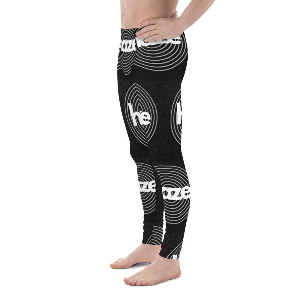 Front haze logo Men's Leggings Leggings #MzKittyz #NikkiDKatArt