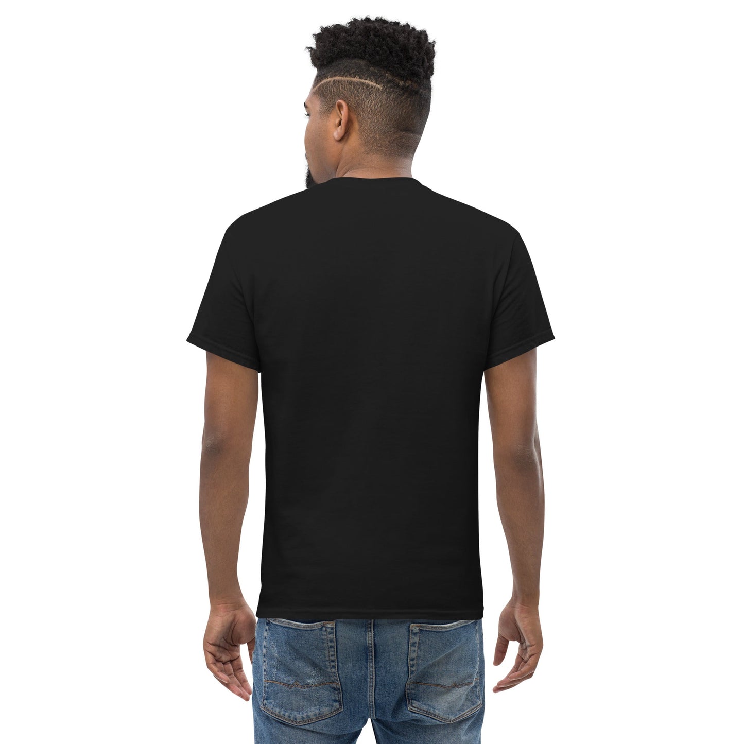 Front Gold Coin Chains Signature Scarf Men's classic tee Tshirt #MzKittyz #NikkiDKatArt