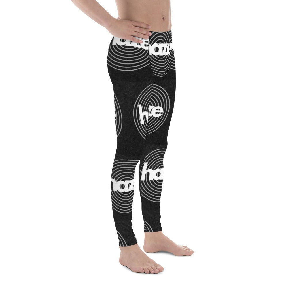 Front haze logo Men's Leggings Leggings #MzKittyz #NikkiDKatArt
