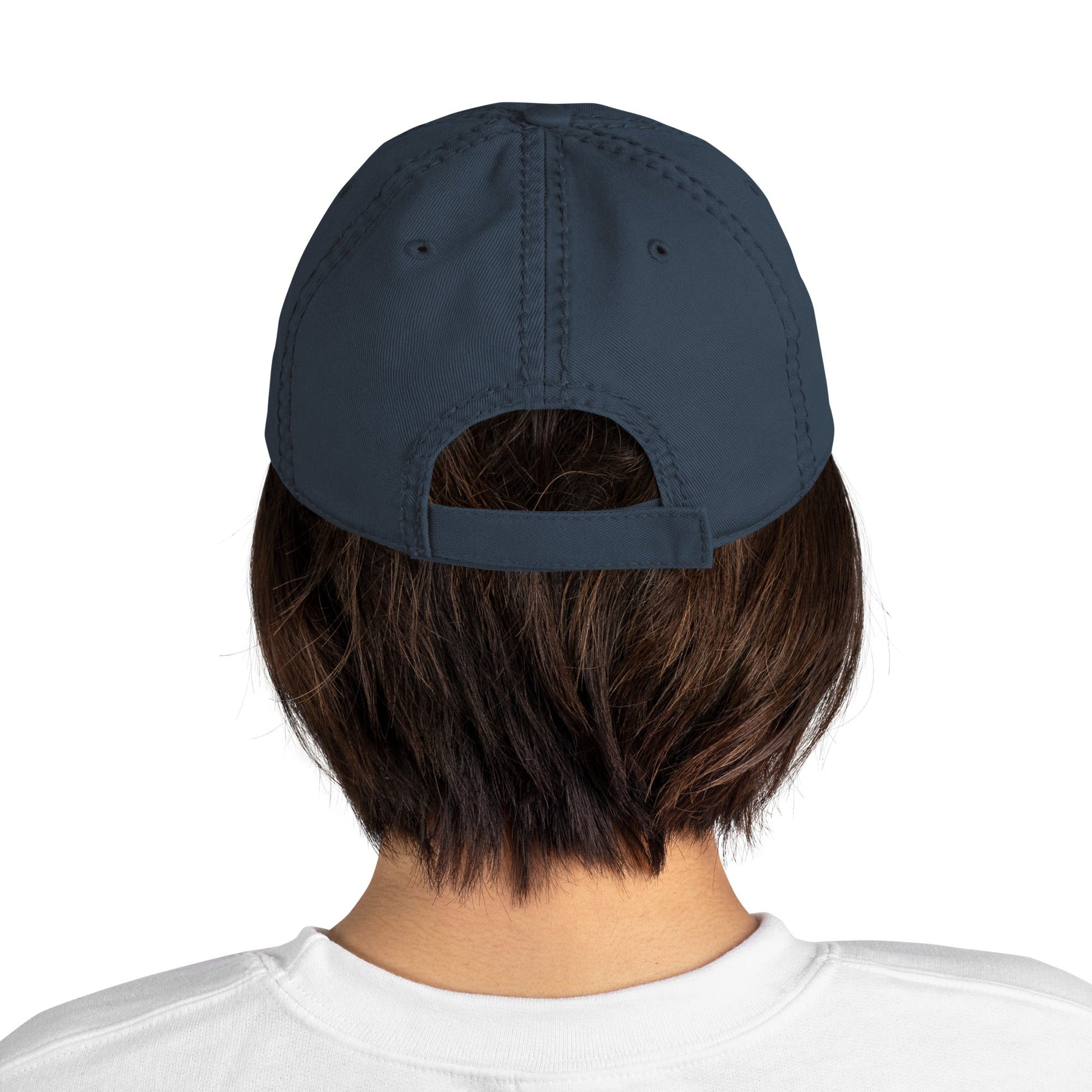 Front Golden Dragon Distressed Dad Hat DadHat #MzKittyz #NikkiDKatArt
