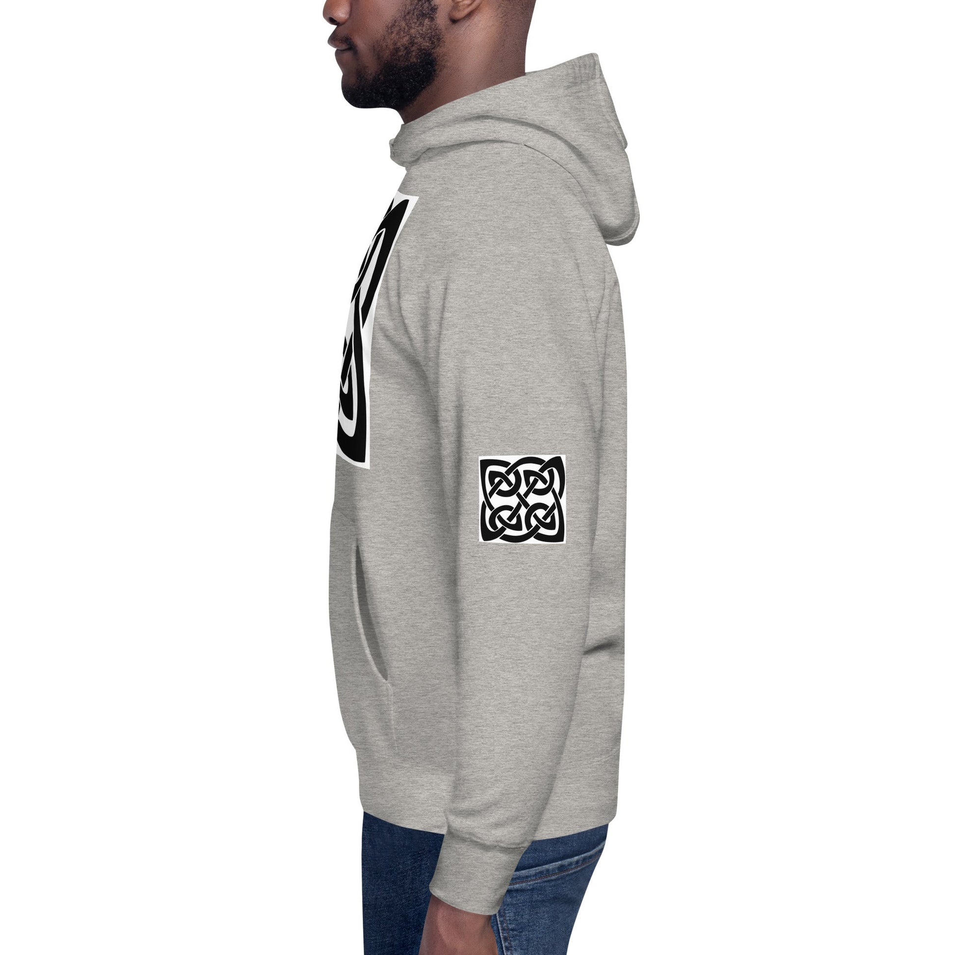 Front Celtic Knot Unisex Hoodie Hoodie #MzKittyz #NikkiDKatArt