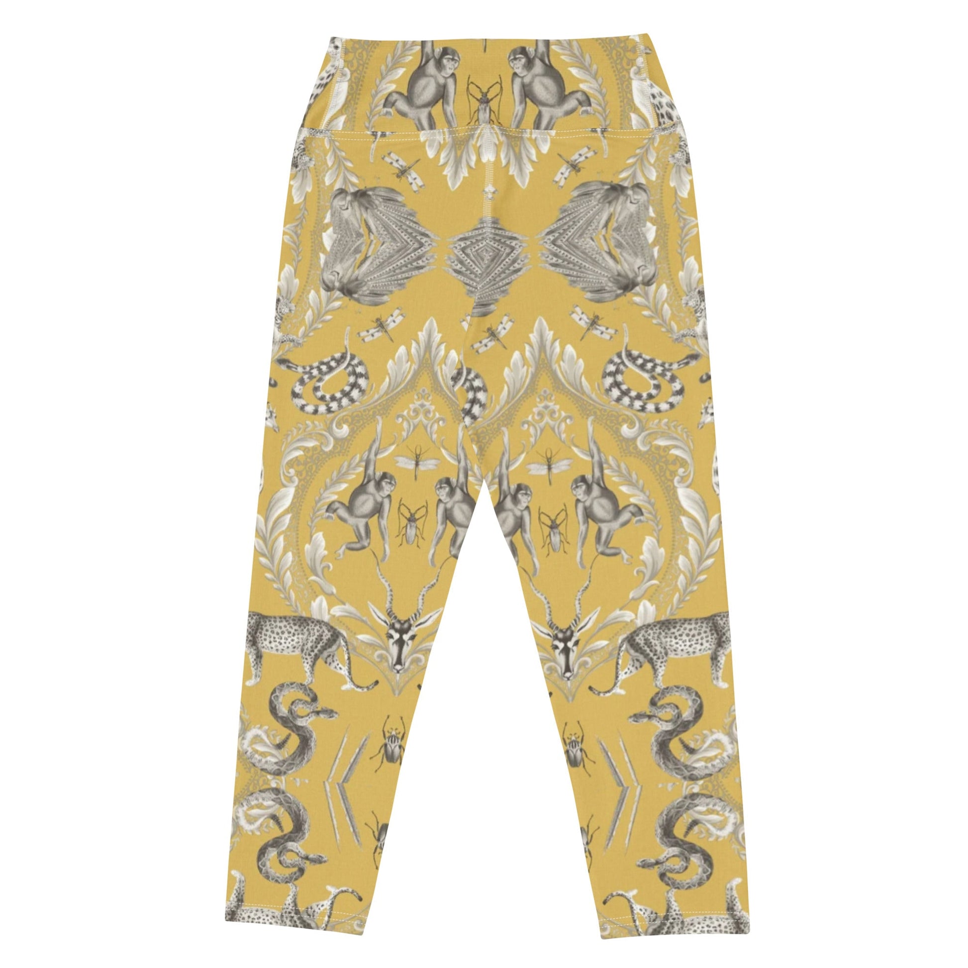 Front Animal Farm Women's Yoga Capri Leggings Leggings, Capri #MzKittyz #NikkiDKatArt