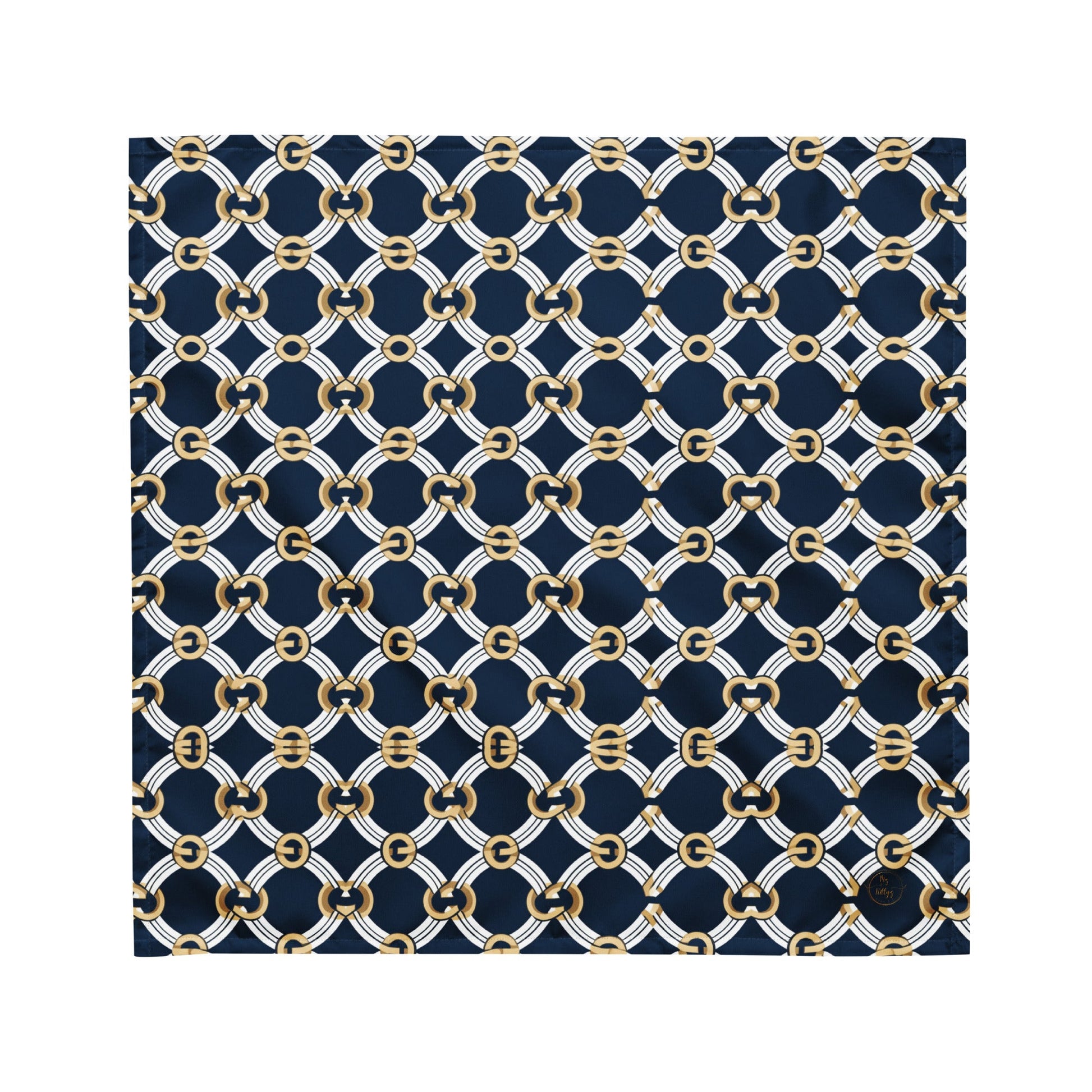Front Boat Chain One Design - 3sizes- print Bandana - SPF 50+ #MzKittyz #NikkiDKatArt