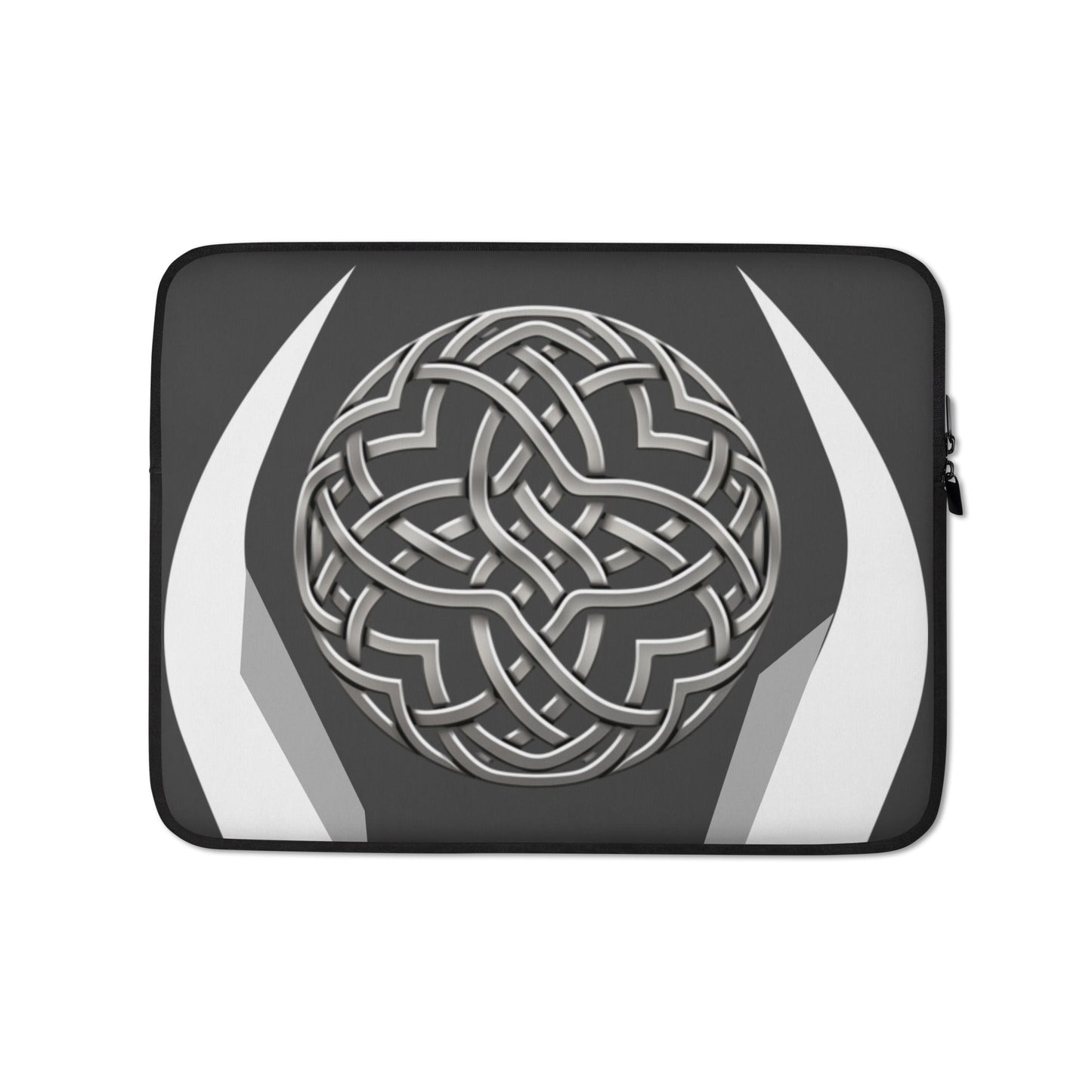 Front Celtic Protection Knot Geo Design Laptop Sleeve | 2 sizes Laptop Sleeve #MzKittyz #NikkiDKatArt