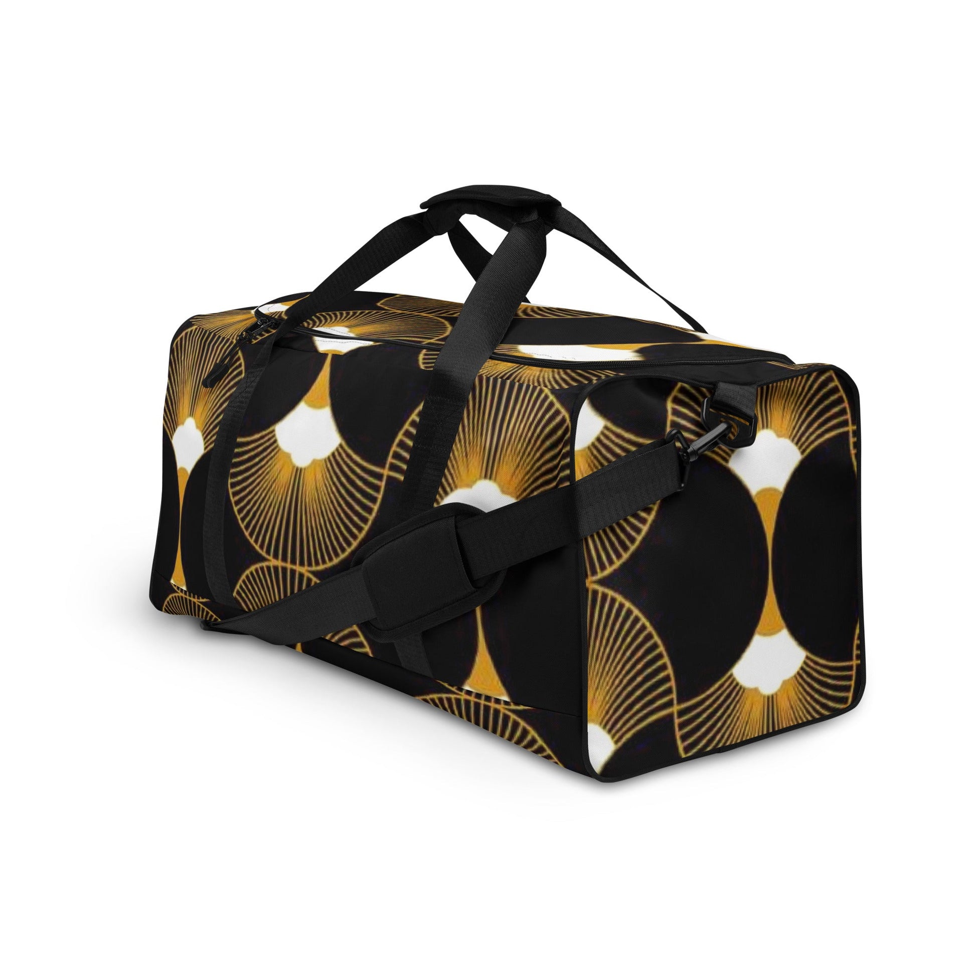 Front Deco Art Fan Design - Duffle Bag #MzKittyz #NikkiDKatArt