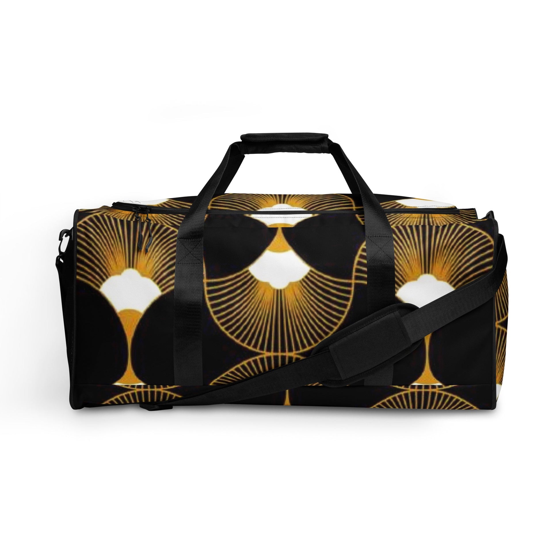 Front Deco Art Fan Design - Duffle Bag #MzKittyz #NikkiDKatArt