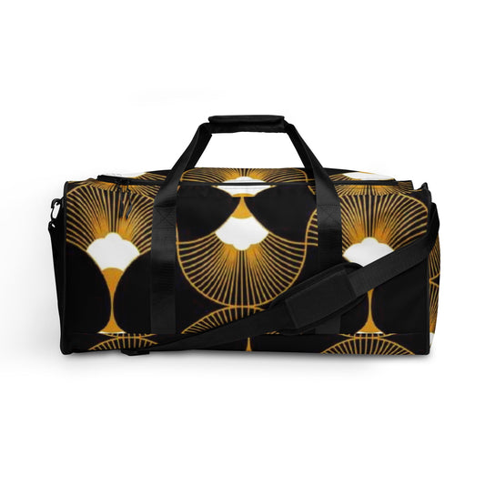 Front Deco Art Fan Design - Duffle Bag #MzKittyz #NikkiDKatArt