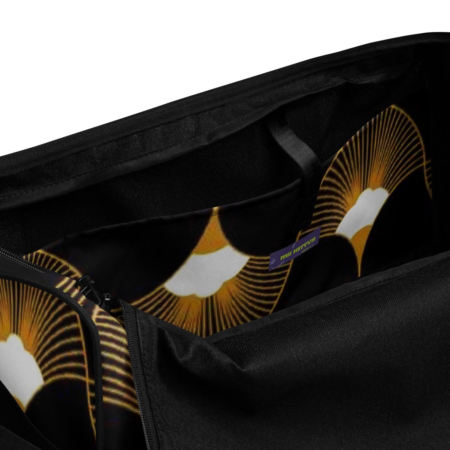 Front Deco Art Fan Design - Duffle Bag #MzKittyz #NikkiDKatArt