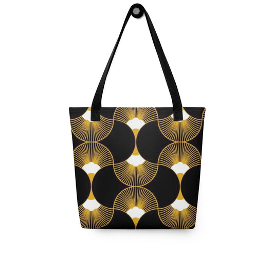 Front Mz Kittyz Deco Art Fan Design - Tote Bag Tote Bag #MzKittyz #NikkiDKatArt