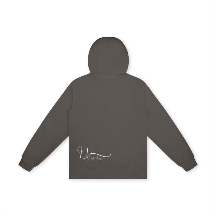 Front Nikki d'Kat #Pray4Peace - Unisex Basic 100% Cotton Hoodie in 5 colors #MzKittyz #NikkiDKatArt